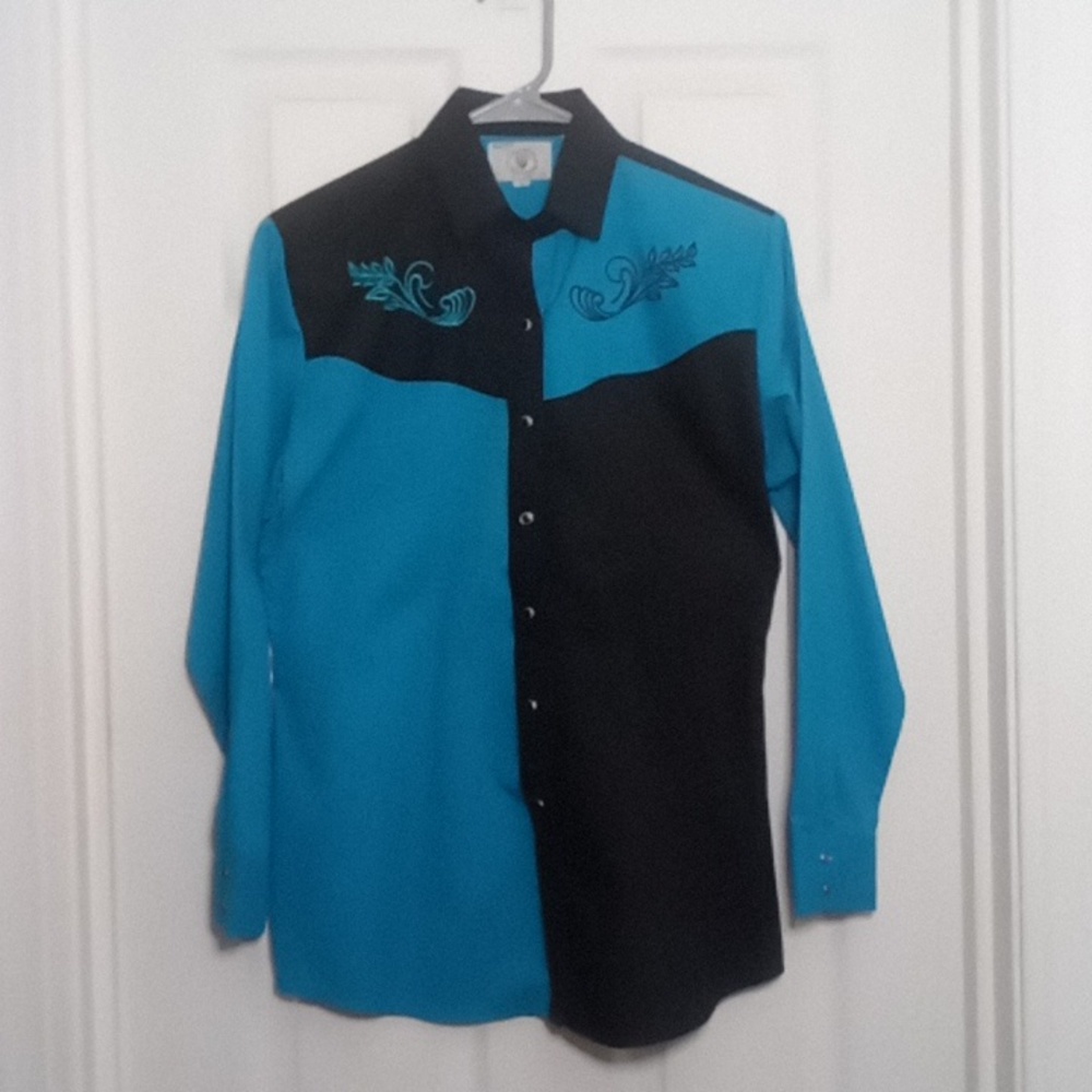 Western pearl snap shirt Ely Country Charmers Women's Size Small